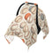 Mazeann Vintage Baseball Sport Car Seat Cover Baby Breathable Soft Infant Carseat Covers