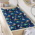 KuphiL10C Girls-16x32 Cartoon Space Animals Rockets Planets Stars Pattern Baby Changing Pad Cover, Unisex Outer Space