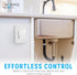 Child Safety Garbage Disposal Light Switch Lock - Guard Children with Push and Slide Switch