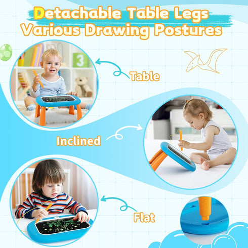 1 2 3 4 5 2-3 LCD Writing Tablet for Kids Year Old - Toddler Drawing Tablet, Drawing Pad & Color Doodle Board Toy