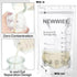 600 Count 7oz Breastmilk Storage Bags Breast Milk Bags for Breastfeeding Self Standing Breastmilk Storing No Leak