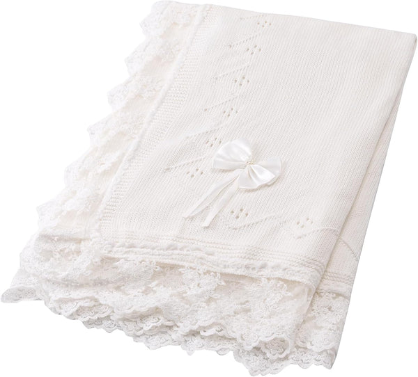 Booulfi Baby Blanket for Girls Boys Swaddles for Newborns Receiving Blankets Neutral