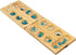 Wooden Mancala Board Game Set - Portable and Educational Two-Player Strategy Game for Family Fun
