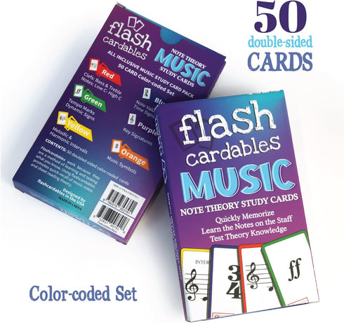 Premium Music Flash Cards