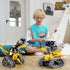 HOGOKIDS Robot Building Toys for Kids - 5 in 1 Remote & APP Controlled Building Set, STEM Toys for Boys Girls Age 6-12