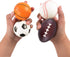 Super Z Outlet Mini Foam Sports Balls, 24 Pack for Kids & Adults, Mini Baseball, Football, Basketball
