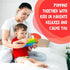only U Set, Set 4 Pack Dinosaur Pop Fidget Toys Silicone Rainbow Dinosaur Popper Fidget for Children, Sensory Squeeze