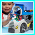 PJ MASKS Power Heroes Hero Hauler Truck Playset - Includes 2 Duo Racer Superhero Toy Cars, Preschool Toys for Boys and