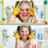 48 Pcs Sand Art Bracelets for Kids, Clear Plastic Bracelets with 5 Mini Funnels for Sand Art Crafts and Party Favors