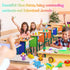 120Pcs Animal Erasers for Kids Desk, Bulk Pencil Erasers Dinosaur 3D Mini Erasers for Classroom Reward Party Favors