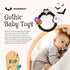 Halloween Baby Toy Gothic Baby Teether Ring Baby Stuff Teething Toy (Bat)
