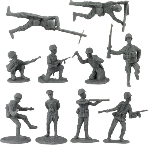 BMC Toys WW2 40pc Playset BMC D-Day Plastic Army Men - Utah Beach Soldier Figures