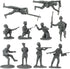 BMC Toys WW2 40pc Playset BMC D-Day Plastic Army Men - Utah Beach Soldier Figures