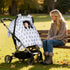 2 Car Seat Cover Baby, Carseat Covers Baby with Layers Breathable Windows, Windproof Infant Car Seat Cover, Kick-Proof