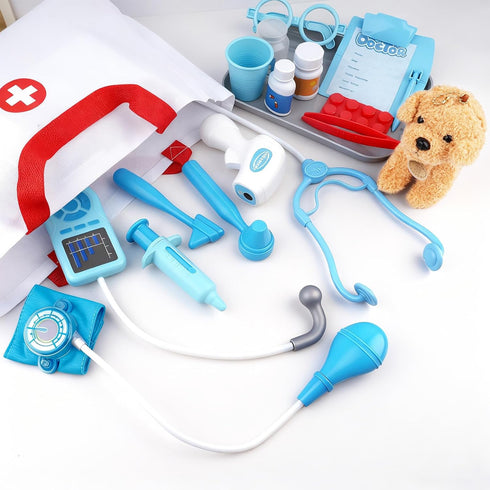 3-5 Set 3 4 Doctor Kit for Toddlers - Play Veterinarian Toys for Year Old Boys Girls, Pretend Play Medical Kit