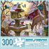 Set 300 Bits and Pieces Value of Two Piece Jigsaw Puzzles for Adults Building a Snowman on a Snow Day, Sunrise Feasting