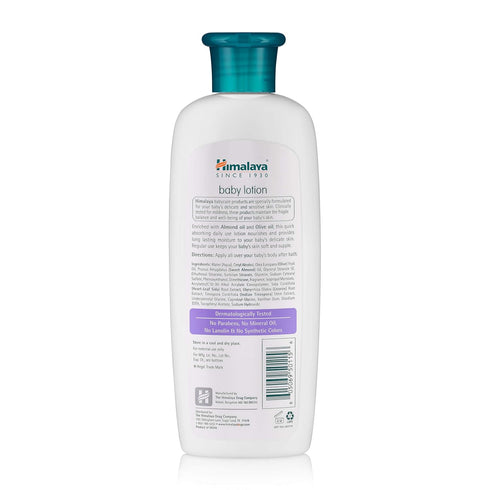 6.76 oz (200 ml) Himalaya Baby Lotion with Olive Oil and Almond Oil, Free from Parabens, Mineral Oil & Lanolin