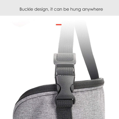 Missbee 7.87x3.15x9.06in Car Baby Bottle Warmer, Insulated Breastmilk Cooler Baby Bottle Warmer Bag, Outdoor Portable