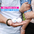 Gender Reveal Golf Balls Set (1 Pink + 1 Blue + 2 Wooden Tees) - Baby Reveal Ideas, Announcement Party Decorations