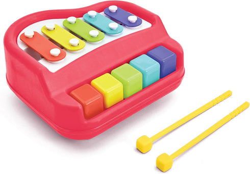 Kidoozie Happy Keys Music Maker, 2-in-1 Piano & Xylophone for 12 Months + Toddlers