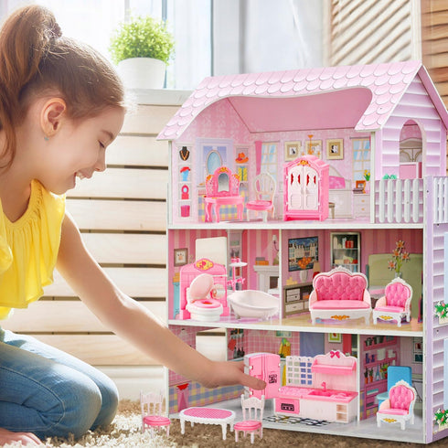 Thildani 35 Set 1:12 Toddler3Y+ Set) Pcs Dollhouse Furniture Accessories Mini House Furniture Small Dollhouse Miniature