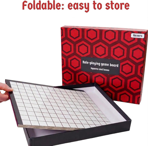 27x23 inches, 1 inch The Authentic Role-Playing Game Board by Hexers, Mat Alternative, Compatible with Dungeons