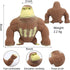 RRSDJJ Squeeze Toy, Squishy Monkey Toy,Stretchy Glue-Sand Filled Rubber Gorilla,Elastic Stretchable
