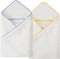 POLYTE Premium Hypoallergenic Microfiber Hooded Baby Bath Towel, 36 x 36 in,