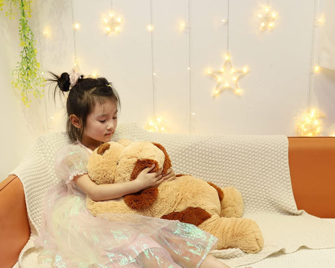 26.8 inch 5 lbs Large Weighted Stuffed Animals, Cute Plush Toy Pillow, Gifts for Kids, Adults, Boys and Girls