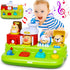 Vunrahsg Interactive Pop Farm Animal Up Toys with Music Sounds Montessori Cause and