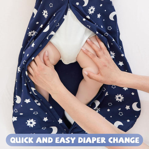 0-6 100% 2-Way 0.5 3, Yoofoss Baby Sleep Sack Months Baby Wearable Blanket Organic Cotton Zipper TOG Toddler Sleeping