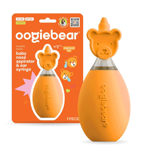 oogiebear: Baby Nasal Aspirator - Safe Booger & Earwax Remover for Newborns,