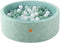 Foam Ball Pit 35.4"x 11.8" for Toddlers, Round Indoor Outdoor Baby Playpen, Ideal Gift for Infants (Balls Not Included)