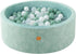 Foam Ball Pit 35.4"x 11.8" for Toddlers, Round Indoor Outdoor Baby Playpen, Ideal Gift for Infants (Balls Not Included)