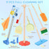 Set 11Pcs Set 3-in-1 Set 3-6 Dreamon Wooden Toddler Cleaning - Kids Cleaning Toy with Kids Vacuum That Really Works