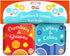 (Set 2 Floating Baby Bath Books - Bath Books for Babies, Infants - Waterproof, Mold-Free Bath Toys for Learning & Early
