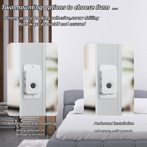 Tazyuxd (1 Pack) Door Locks for Kids Safety,Auto Unlock Door Latche Quick and Easy Child Proof Door Lock Prevent