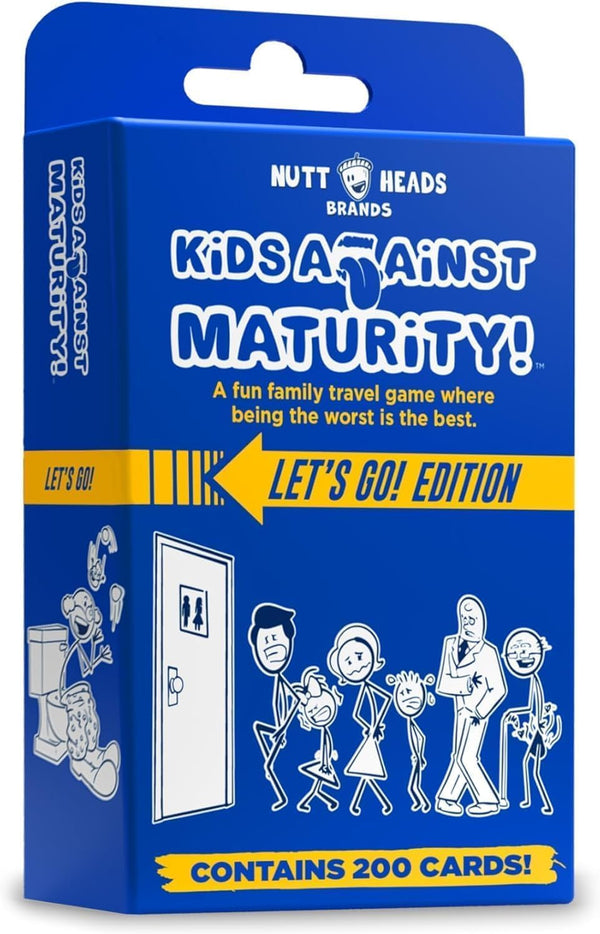 Kids Against Maturity: Funny Family Card Game for Kids Ages 10+ &
