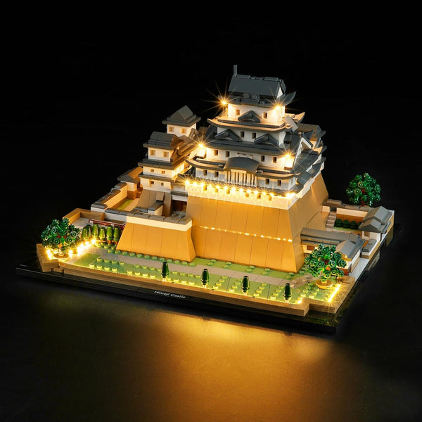 LED Lighting Kit for Lego Architecture Landmarks Collection, Himeji Castle 21060, Compatible with Lego 21060 Building