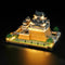 LED Lighting Kit for Lego Architecture Landmarks Collection, Himeji Castle 21060, Compatible with Lego 21060 Building