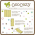OsoCozy (6pk) Organic Cotton Prefold Cloth Diapers - Super-Soft, Thick, Absorbent, Durable and Ecologically Friendlier.