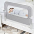 NUTIKAS Baby Bed Rail Guard for Toddlers - 35.1" Toddler Bed Side