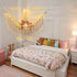 Hammock 75LEDs, 55in Hammock, Hammock Stuffed Animal with Extra Large Toy Storage Macrame Hanging Toy Net for Kids