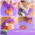 Set 4-10, Set Montessori Kids Knife for Real Cooking Safe Kitchen Tools, Toddler Cooking Toys for Ages Birthday Gift
