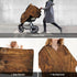 Hcpwzrf Faux Rustic Barn Wood Baby Car Seat Cover & Nursing Cover - Breathable Stretch Multi-Use Cover