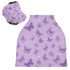 foixnub Baby Car Seat Canopy Covers Purple Butterfly White Star Nursing Breastfeeding Cover Multi-use for Infant