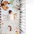 100% (52 28 inches) Rookie Humans Cotton Sateen Fitted Crib Sheet: Enchanted Forest. Modern Nursery, Use as a Photo