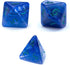 Gake Keeper Games Sui Generis Dice - Astral Dragon Indigo 7 pc Resin Dice Set