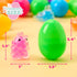 24 JOYIN Pcs Easter Prefilled Eggs with Mochi Squishy Toy, Squeeze Toy Fillers for Easter Egg Hunt, Basket Stuffers