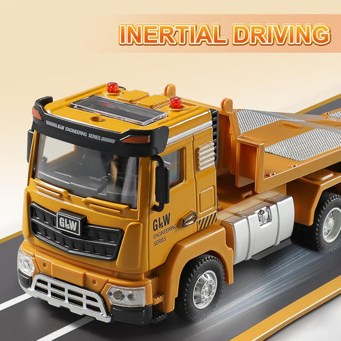 Set 1:40 1:55 3-8, Construction Carrier Trucks Toy Alloy Inertia Driving & Simulation Model Vehicles Toys, Including